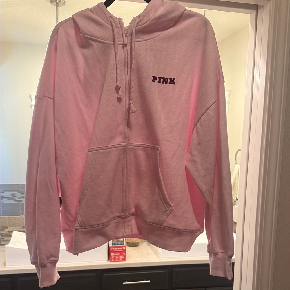 PINK Victoria's Secret Light Pink Hoodie